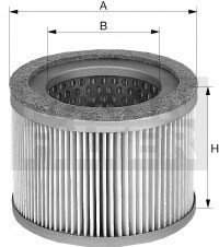 Фільтр повітря MANN-FILTER MANN (Манн) C 715 (фото 1)