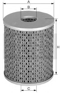 Фільтр масляний MANN-FILTER MANN (Манн) H 15 222/2