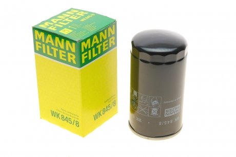 Топливный фильтр MANN (Манн) WK 845/8 (фото 1)