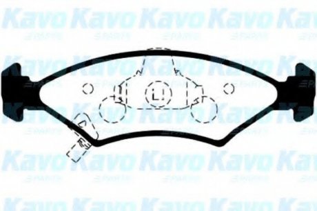 Гальмівні колодки KAVO KAVO PARTS BP-4006 (фото 1)