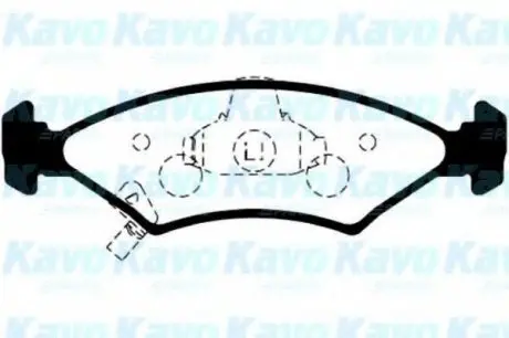 Тормозные колодки KAVO KAVO PARTS BP-4006 (фото 1)