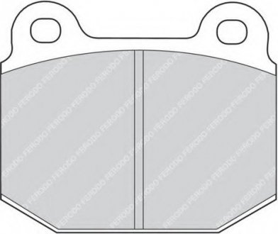 Тормозные колодки FERODO FDB1282