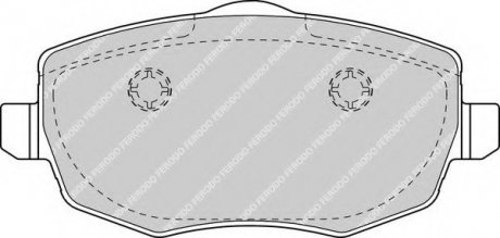 Тормозные колодки FERODO FDB1582 (фото 1)