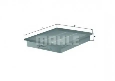 Фото запчастини Повітряний фільтр MAHLE MAHLE\KNECHT LX 444 Повітряний фільтр MAHLE MAHLE\KNECHT LX 444