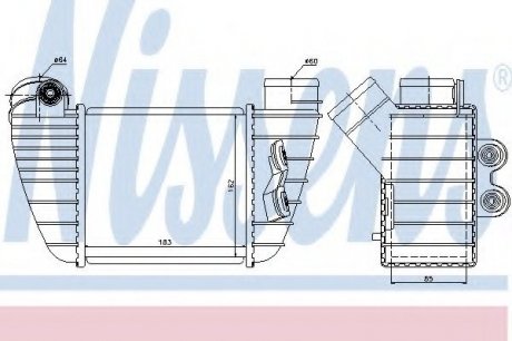 Інтеркулер NISSENS 96682