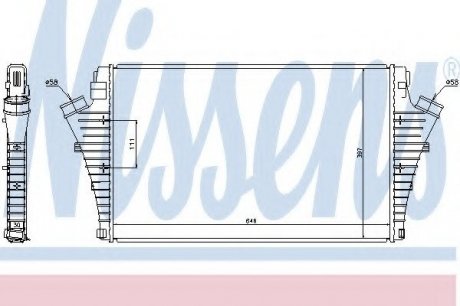 Інтеркулер NISSENS 96748 (фото 1)