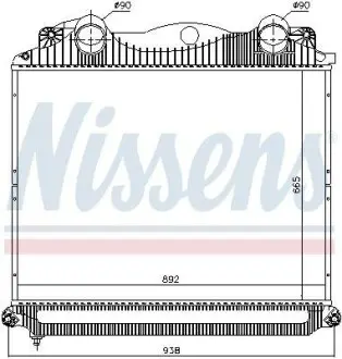 Интеркулер NISSENS 97034 (фото 1)