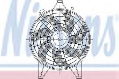 Вентилятор радіатора NISSENS 85531 (фото 1)