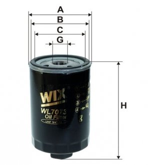 Масляный фильтр FILTERS WIX WL7073