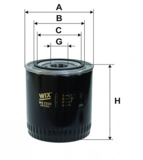 Масляный фильтр FILTERS WIX WL7223