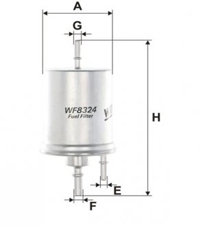 Топливный фильтр FILTERS WIX WF8324