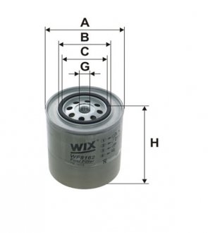 Топливный фильтр FILTERS WIX WF8162 (фото 1)