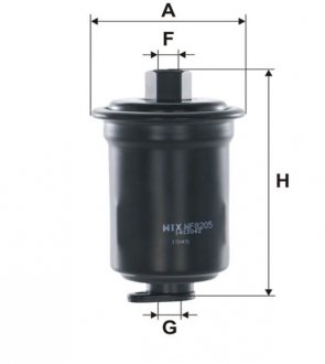 Топливный фильтр FILTERS WIX WF8205 (фото 1)