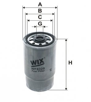Топливный фильтр FILTERS WIX WF8329