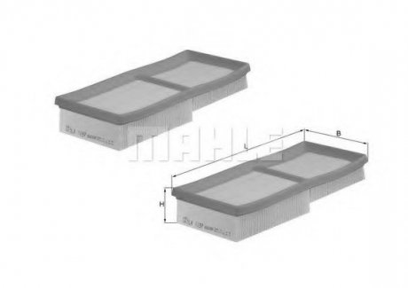 Повітряний фільтр KNECHT LX1137/S MAHLE\KNECHT LX 1137/S