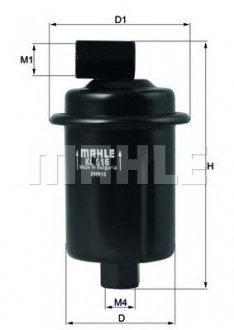 Паливний фільтр KNECHT MAHLE\KNECHT KL 516