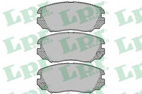 Тормозные колодки LPR 05P1409 (фото 1)