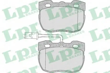 Гальмівні колодки LPR 05P324