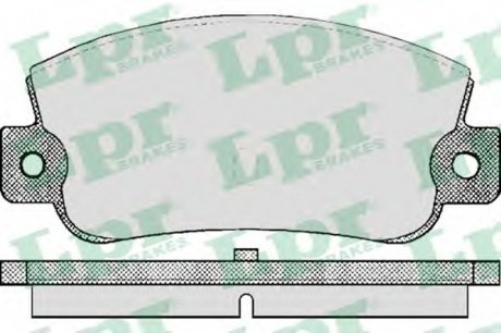 Тормозные колодки LPR 05P410 (фото 1)