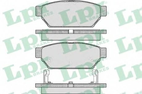 Тормозные колодки LPR 05P547