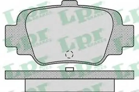 Тормозные колодки LPR 05P874