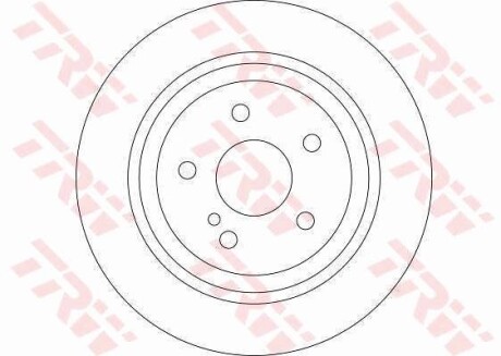 Гальмівний диск TRW TRW DF4437