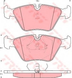 Тормозные колодки TRW TRW GDB1064