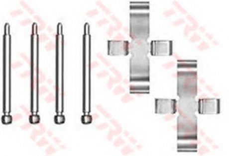 Комплектующие колодки дискового тормоза TRW TRW PFK198