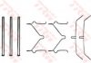 Комплектуючі колодки дискового гальма TRW TRW PFK208 (фото 1)