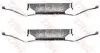 Комплектующие колодки дискового тормоза TRW TRW PFK212 (фото 1)