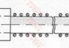 Тормозной шланг TRW TRW PHB449 (фото 1)