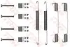 Комплектующие тормозной колодки TRW TRW SFK96 (фото 1)