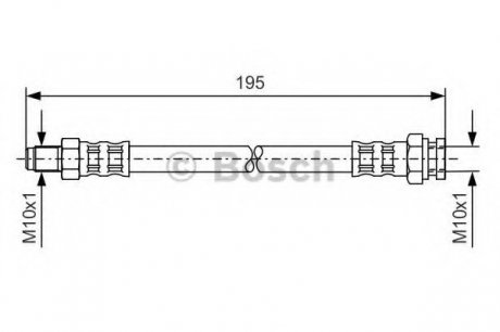 Тормозной шланг BOSCH 1987476152