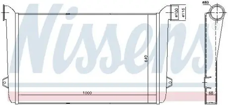 Інтеркулер NISSENS 97078
