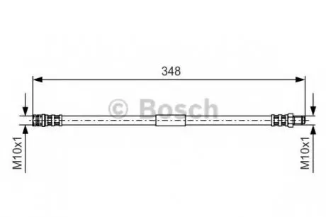 Тормозной шланг BOSCH 1987476080