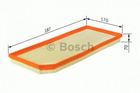 Повітряний фільтр BOSCH F026400023