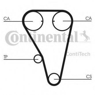 Ремінь ГРМ CONTITECH CT803