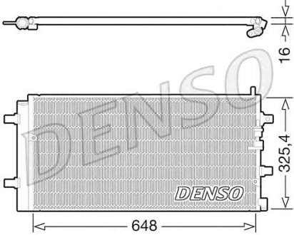 Конденсатор кондиционера DENSO DCN02002