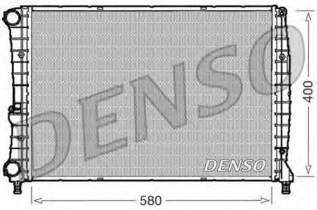 Радиатор охлаждение двигателя DENSO DRM01002 (фото 1)