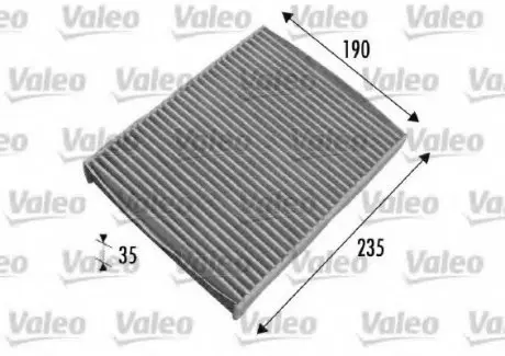 Фильтр салона VALEO 698693