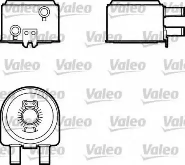 Масляний радіатор VALEO 817704