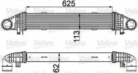 Интеркулер VALEO 818276