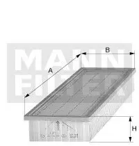 Фільтр салону MANN CU 60 170
