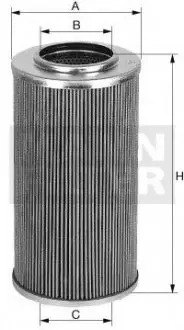 Фільтр гідравлічний -FILTER MANN HD 946/2