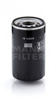 Фільтр гідравлічний MANN-FILTER MANN (Манн) W 1160/6