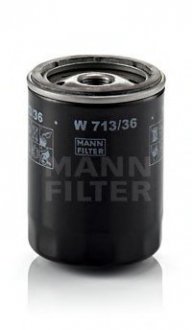 Масляный фильтр MANN (Манн) W 713/36 (фото 1)