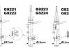 Амортизатор MONROE G8221 (фото 1)