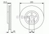 Гальмівний диск CITROEN/FIAT/LANCIA/PEUGEOT C8/Jumpy/Scudo/807/Expert \'\'F "99>> PR2 BOSCH 0986479S62 (фото 1)