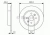 Гальмівний диск BOSCH 0986479S85 (фото 1)