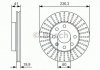 Гальмівний диск OPEL/DAEWOO Astra/Combo/Corsa/Kadett/Vectra/Lanos \'\'F PR2 BOSCH 0986479S98 (фото 1)